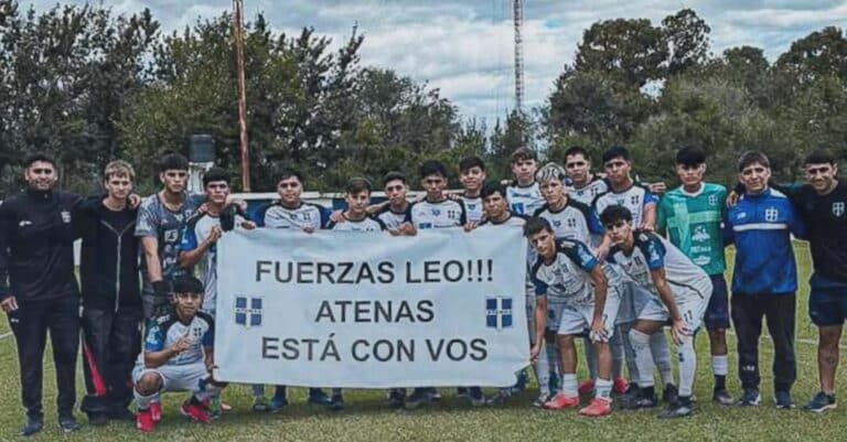 Atenas de Río Cuarto se une en apoyo a Leonel Gagliardo tras su grave lesión