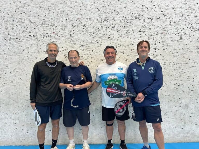 La dupla Guy-Siderac le dio el título a Gimnasia CDU en el Torneo Provincial de Pelota Paleta