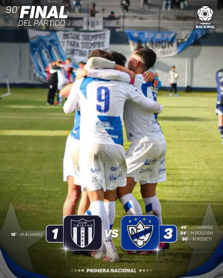Remontada y efectividad perfecta de Midland ante Tristán Suárez