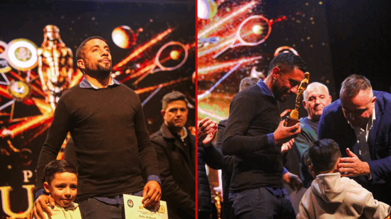 Pablo “Piki” Dellarole se quedó con el Premio Huarpe al mejor futbolista local de 2025