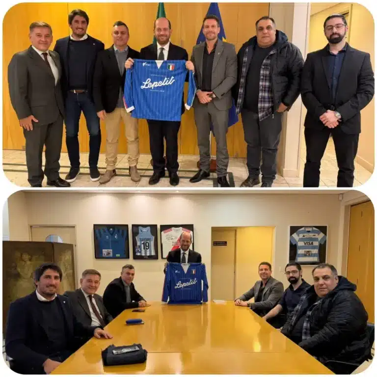 Sportivo Italiano estrecha lazos con el Consulado de Italia y lanza el programa “Socio ADN”