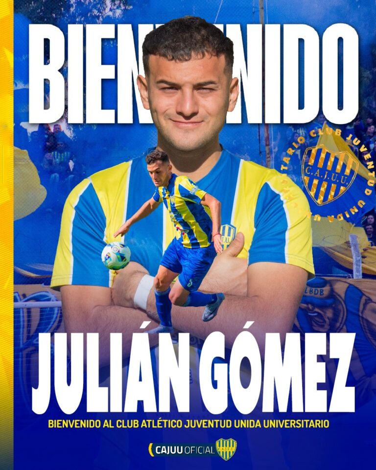 ¡El buen hijo vuelve a casa! Julián Gómez regresa a Juventud Unida Universitario