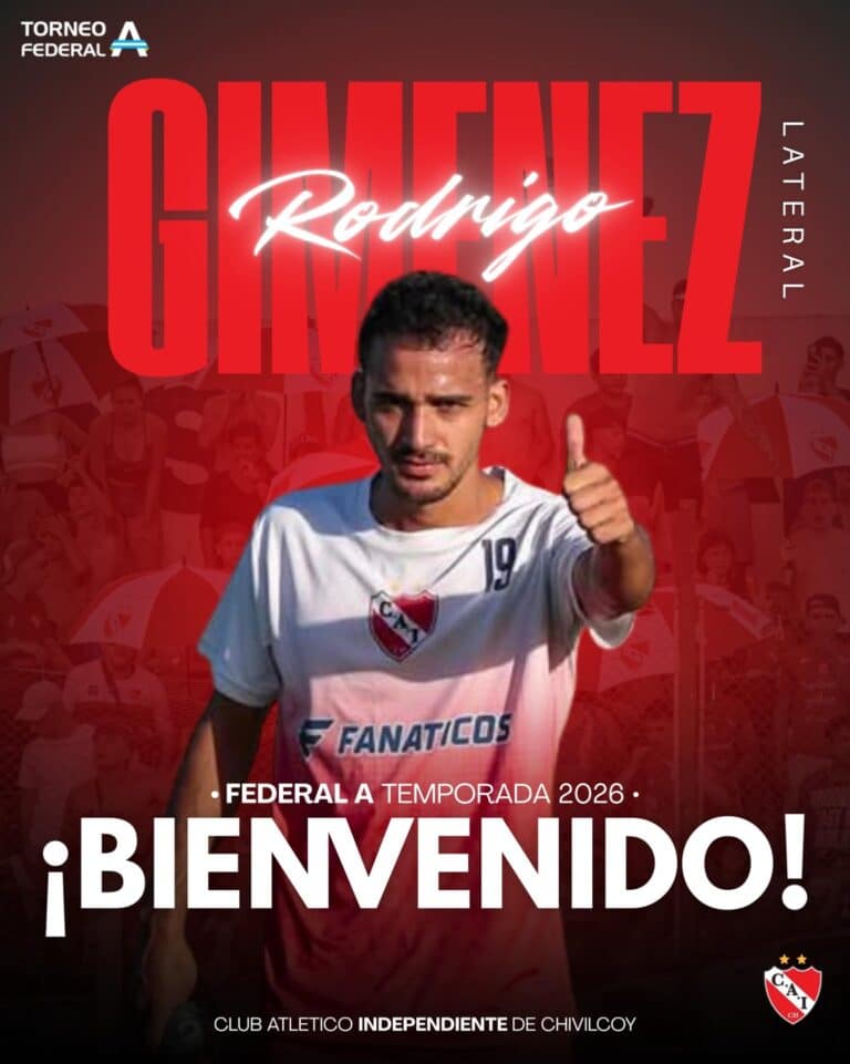 ¡De vuelta al Rojo! Rodrigo Giménez es el nuevo refuerzo de Independiente