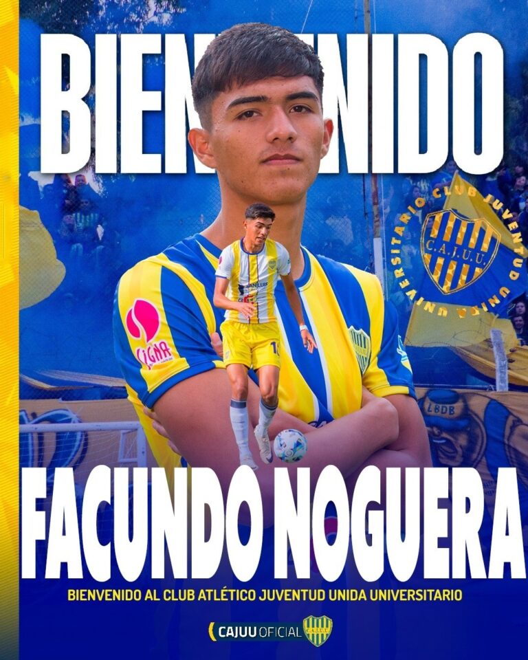¡Facundo Noguera regresa al Juve!