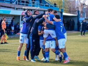 Triunfazo Azzurro: Italiano lo dio vuelta y festejó en Ciudad Evita